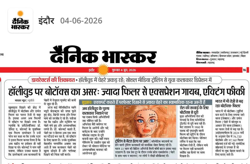 The Impact of Botox on bollywood: Excess Fillers Erase Expressions, Making Acting Dull